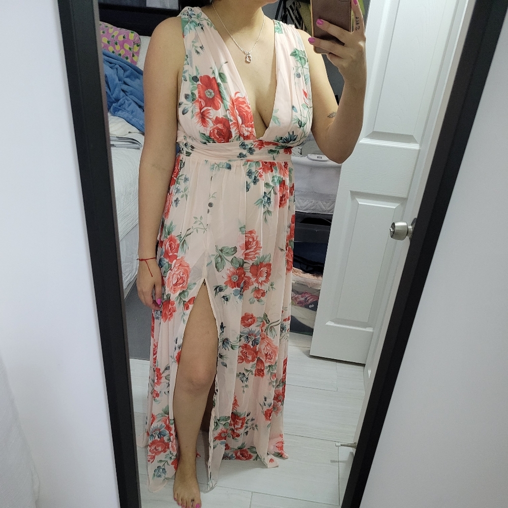 Maxi Floral Dress size L